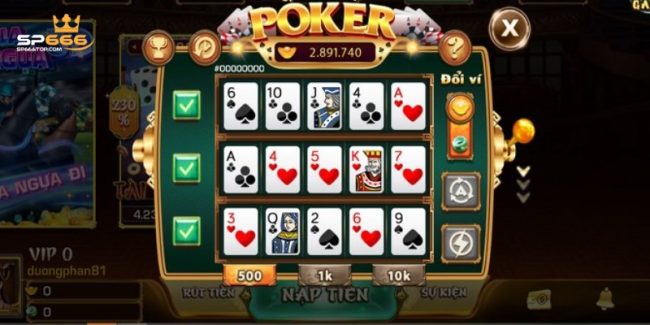 Game Mini Poker