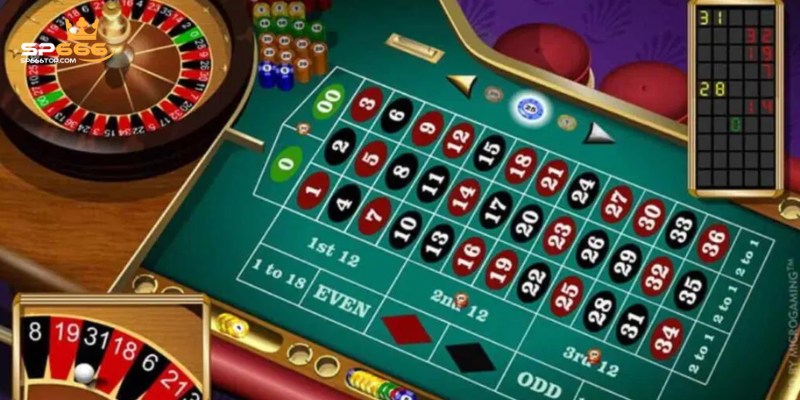 Một vài cửa cược thường gặp trong Roulette 