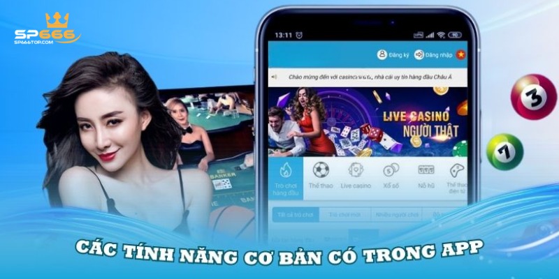 Đủ dung lượng trống để app SP666 không giật lag